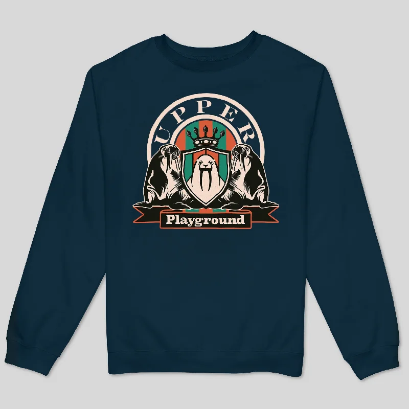 Casual Outdoors UPPER CREST - TEAL MEN'S SWEATSHIRT