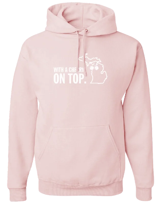 Retro Elegance With A Cherry On Top Hoodie