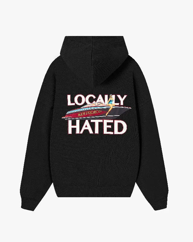 Tailored Street LOCALLY HATED HOODIE BLACK