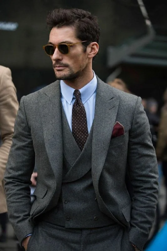 Timeless Sporty Men 3 Piece Suit Tweed Slim Fit Suit Formal Fashion Suit, Business Men Suit, Office Suit, Dinner Suit, Party Wear Suit, Bespoke Tailoring