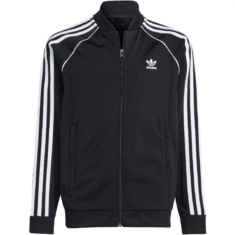 Simplified Chic adidas Originals Black Sst Cardigan