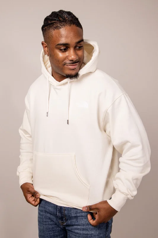 Chic Casualwear The North Face Evolution Vintage Hoodie for Men in White Dune | NF0A84GE-QLI-WHT