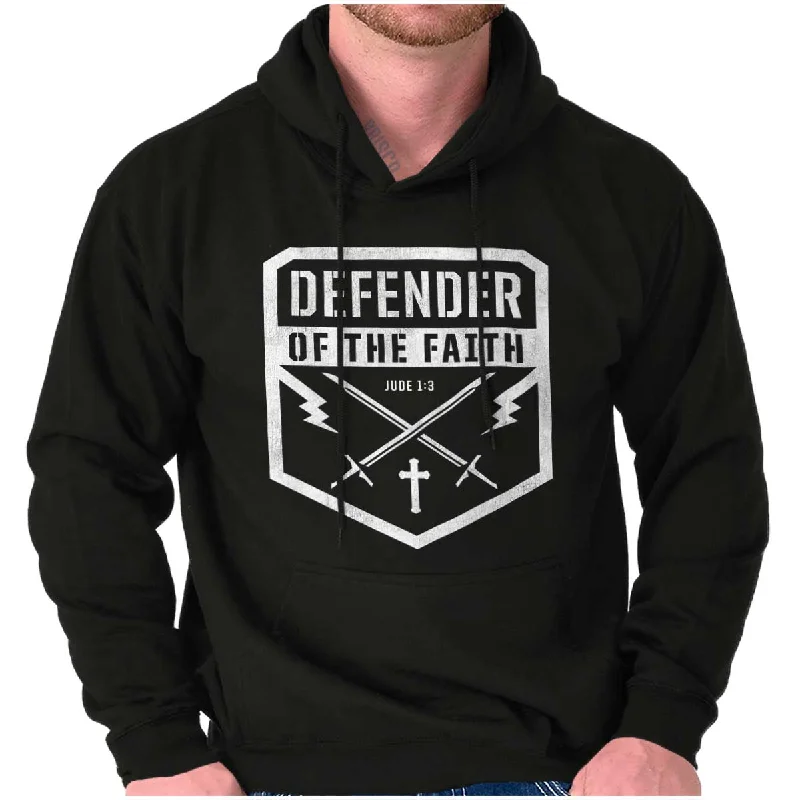 Elevated Tailoring Defender of the Faith Hoodie