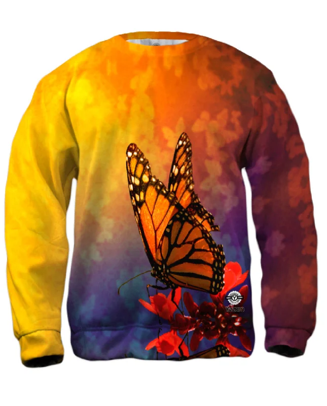 Preppy Sporty Rainbow Butterfly