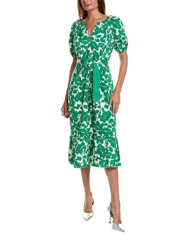 Modern Outerwear Free and casual Slightly flared design Diane von Furstenberg Lindy Midi Dress