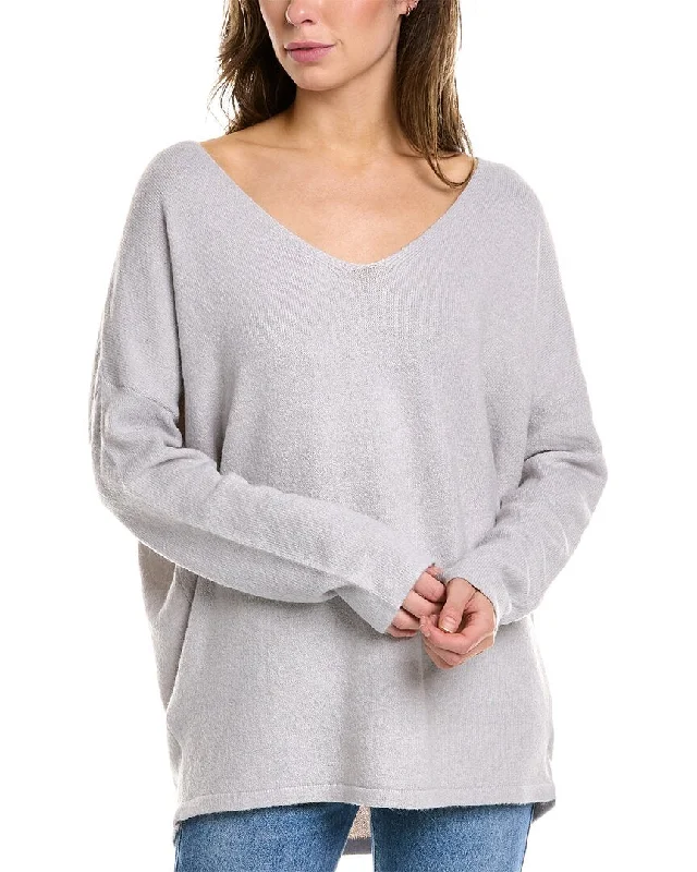 Joan Vass Dropped-Shoulder Sweater