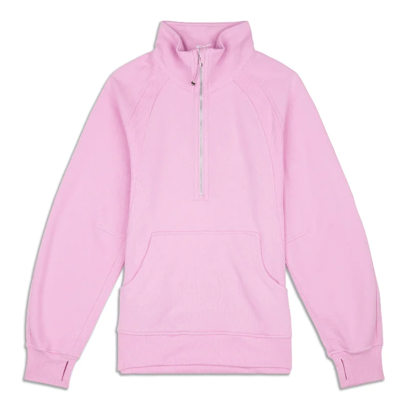 Scuba Oversized Funnel-Neck Half Zip - Resale