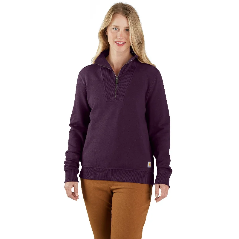 Women's Tencel Series Relaxed Fit Half-zip Sweatshirt