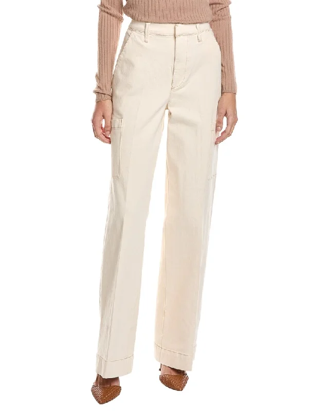 Casual Fitwear Casual and comfortable Cool breeze at night JOE'S Jeans Ecru Cargo Wide Leg Jean Casual Fitwear Casual and comfortable Cool breeze at night JOE'S Jeans Ecru Cargo Wide Leg Jean