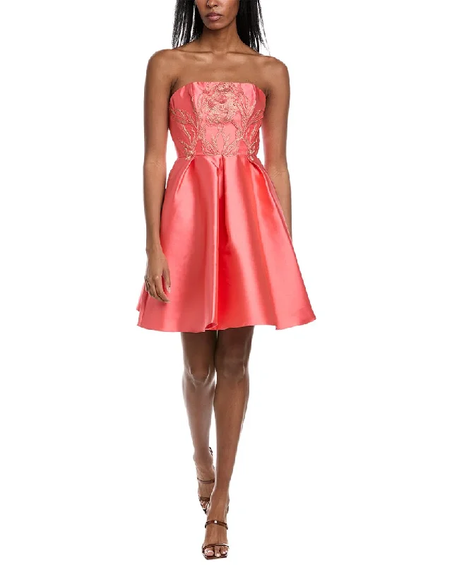 Everyday Essentials Mikael Aghal Strapless Cocktail Dress