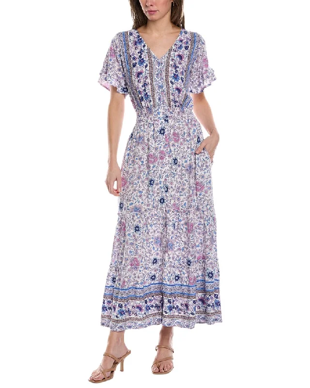 High-End Fit Walker & Wade Christina Maxi Dress