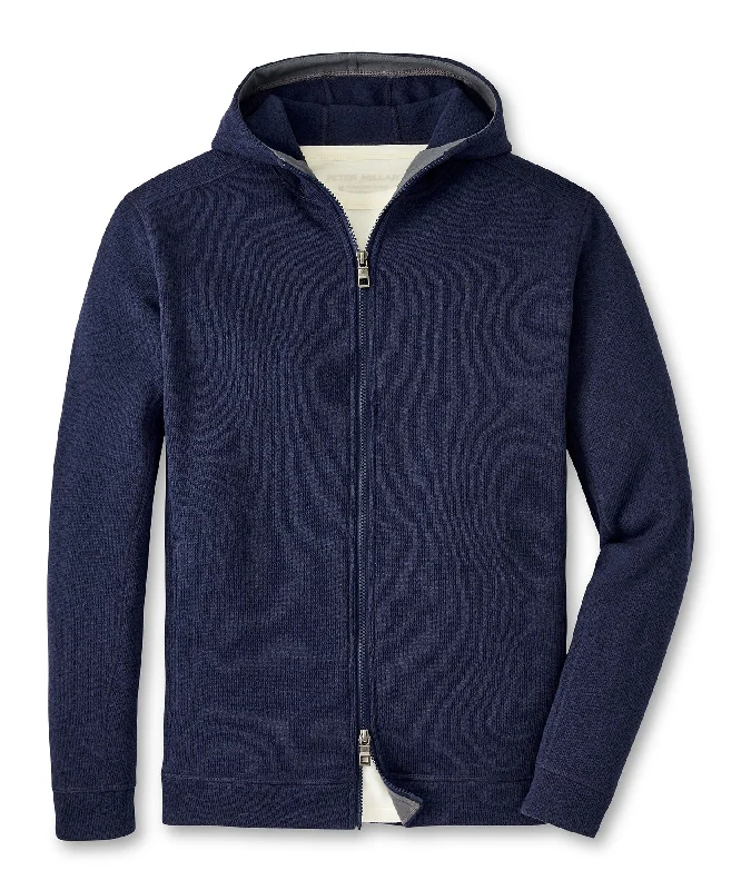 Peter Millar Sweater Fleece Full Zip Hoodie