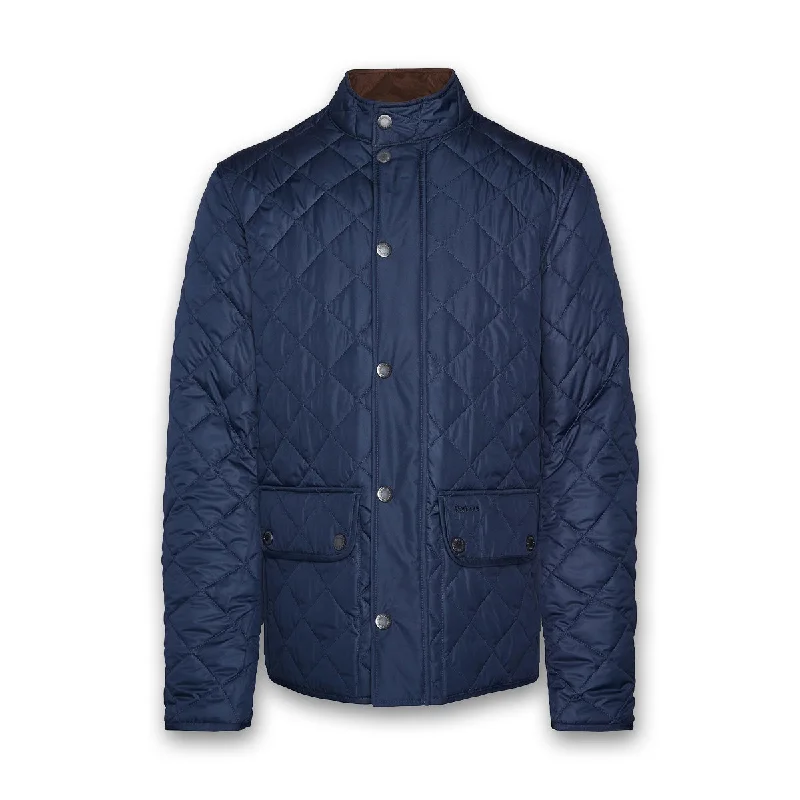 Barbour - Lowerdale Quilted Jacket in Navy