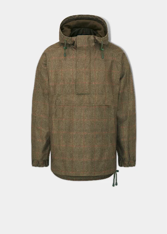 Didsmere Men's Technical Tweed Shooting Smock In Oak- Regular Fit