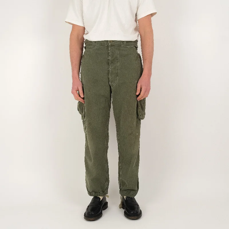 Urban Layered Sporty Wardrobe Office Attire FRENCH PARATROOPER PANTS