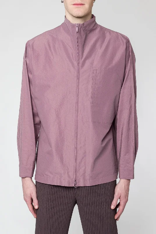 Homme Plissé Issey Miyake Blank Shirt in Lavender