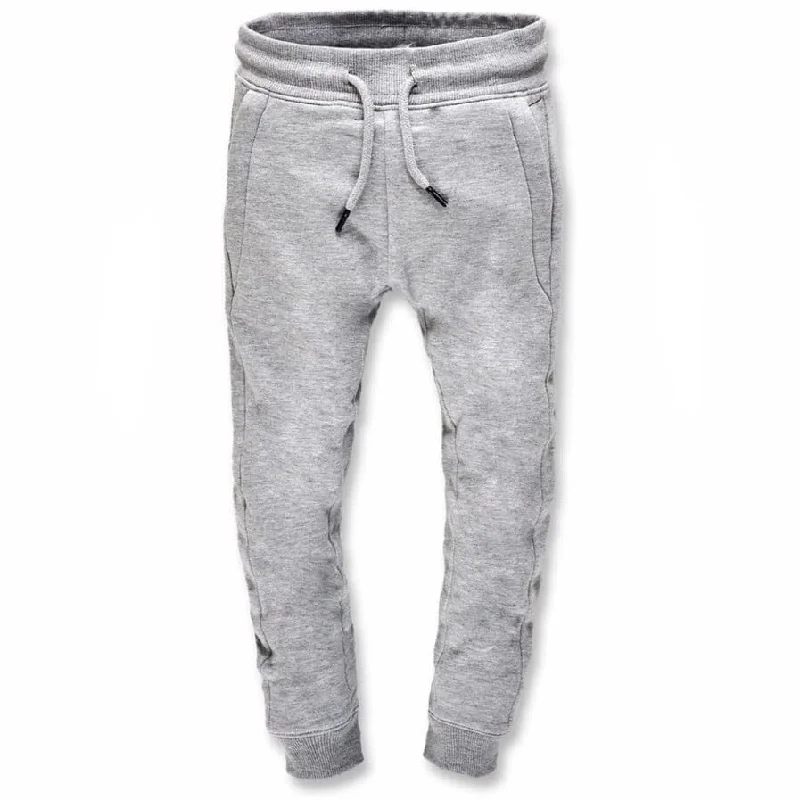 Kids Uptown Jogger Sweatpants (Heather Grey) 8520B