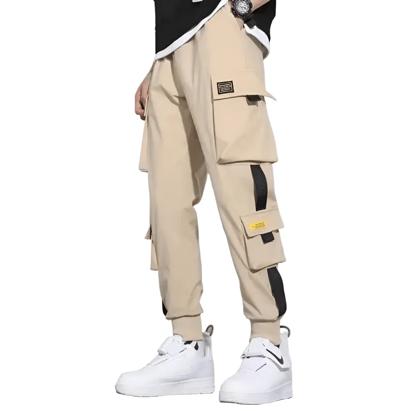 Relaxed Prints Casual Denim Fashion Vests Male Joggers Trousers Pants