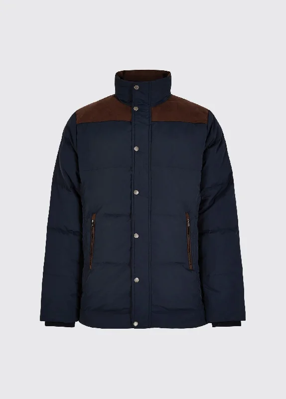 Talbot Down Filled Jacket - Navy