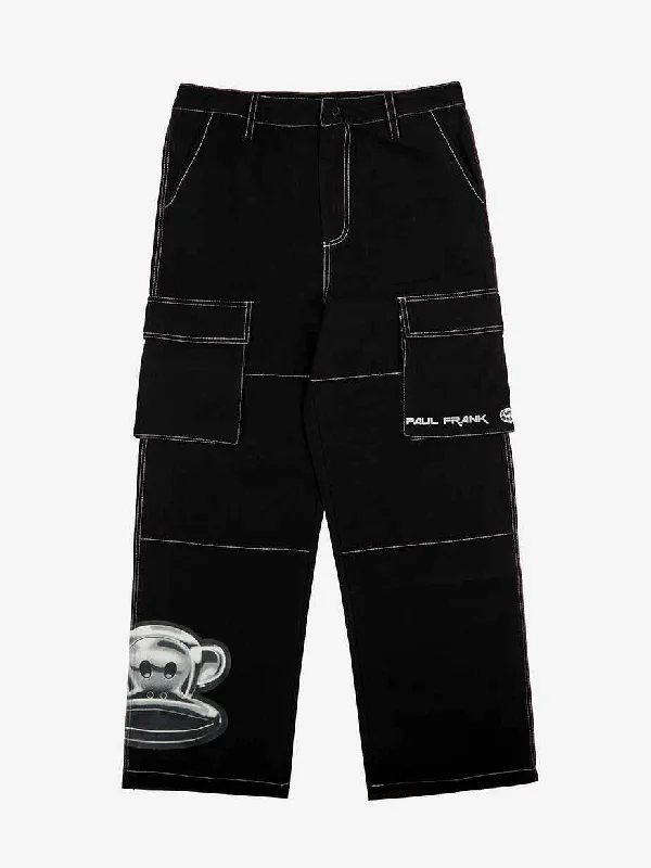 Julius Black Cargo Pants