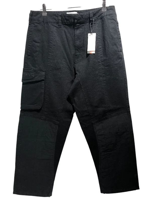 Minimalist Tailoring HONOR THE GIFT/Pants/32/Cotton/BLK/quilted