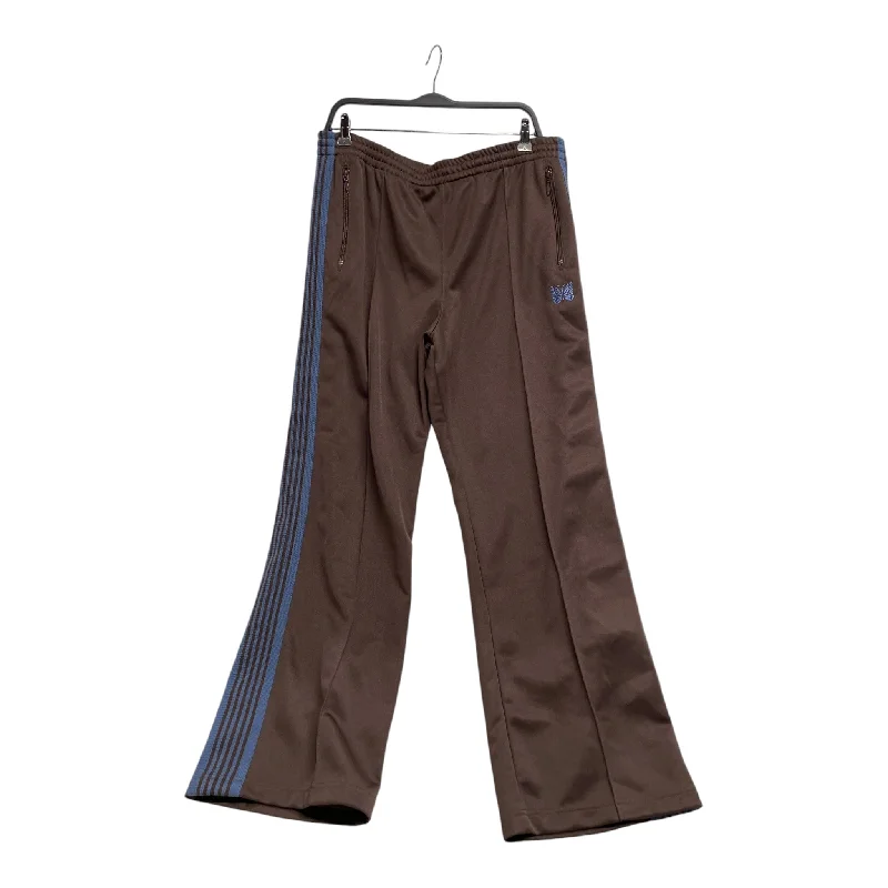 Classic Weekend Needles/Pants/XL/Nylon/BRW/Chino/lightblue sidestripe