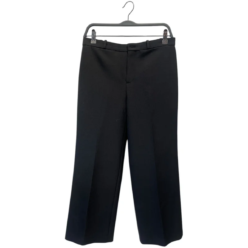 Edgy Streetwear BALENCIAGA/Cropped Pants/36/Cotton/BLK/