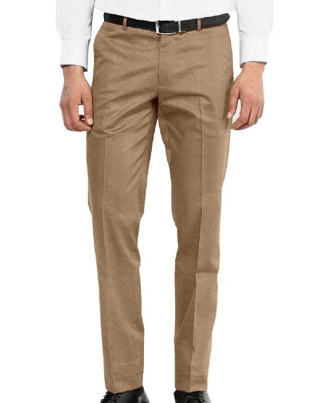 Modern Weekend Minnis Flannel: Light Tan Twill Pants